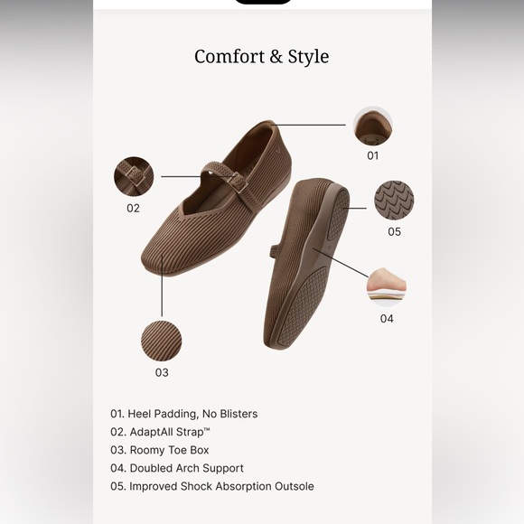 Vivaia Black -like new- Mary Jane Square toe Margot Walkers - size 9US/40EU - Picture 10 of 11